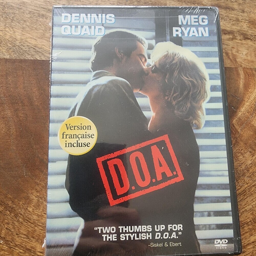 D.O.A. DVD Dennis Quaid Meg Ryan Thriller R French New Sealed Touchstone
